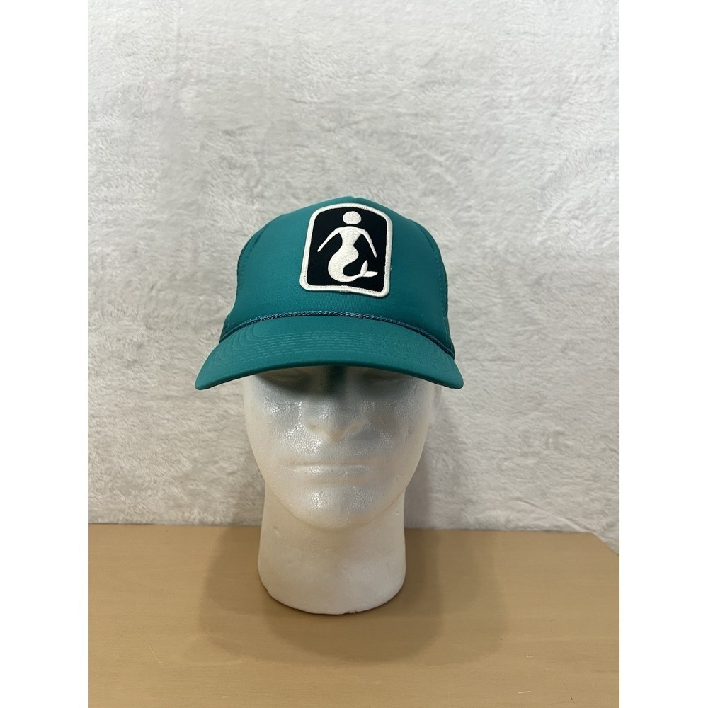 Teal‎ Mermaid Patch Trucker Hat Snapback Otto Collection One Size